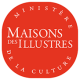 Logo-Label Maison des Illustres par le Ministère de la Culture